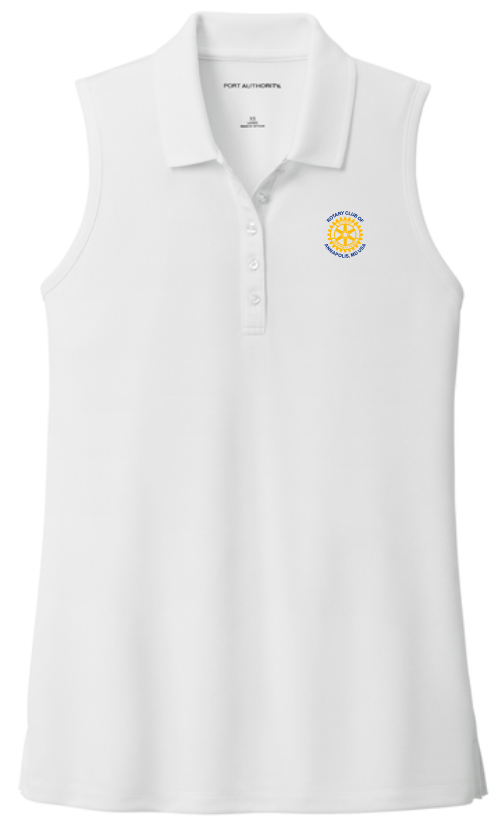 Ladies Sleeveless Polo