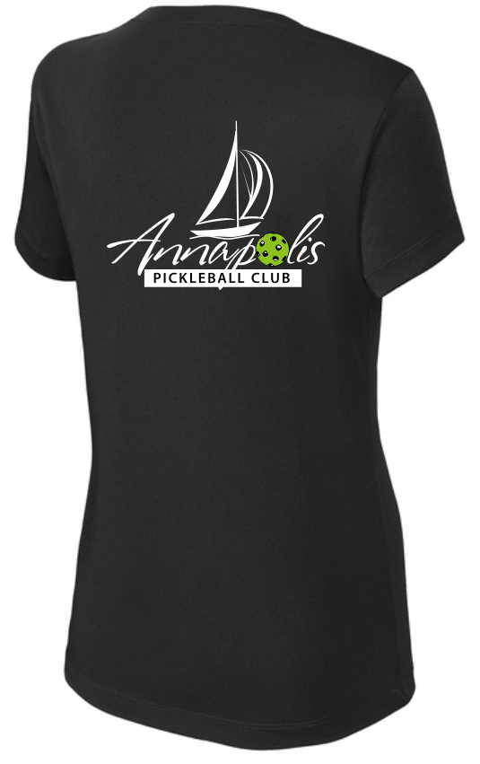 Ladies Short Sleeve Wicking Tshirt W/ APB logo
