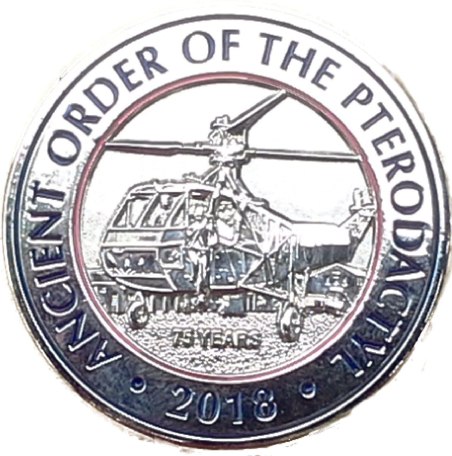 HH-3F Pelican Refurbishment Challenge Coin