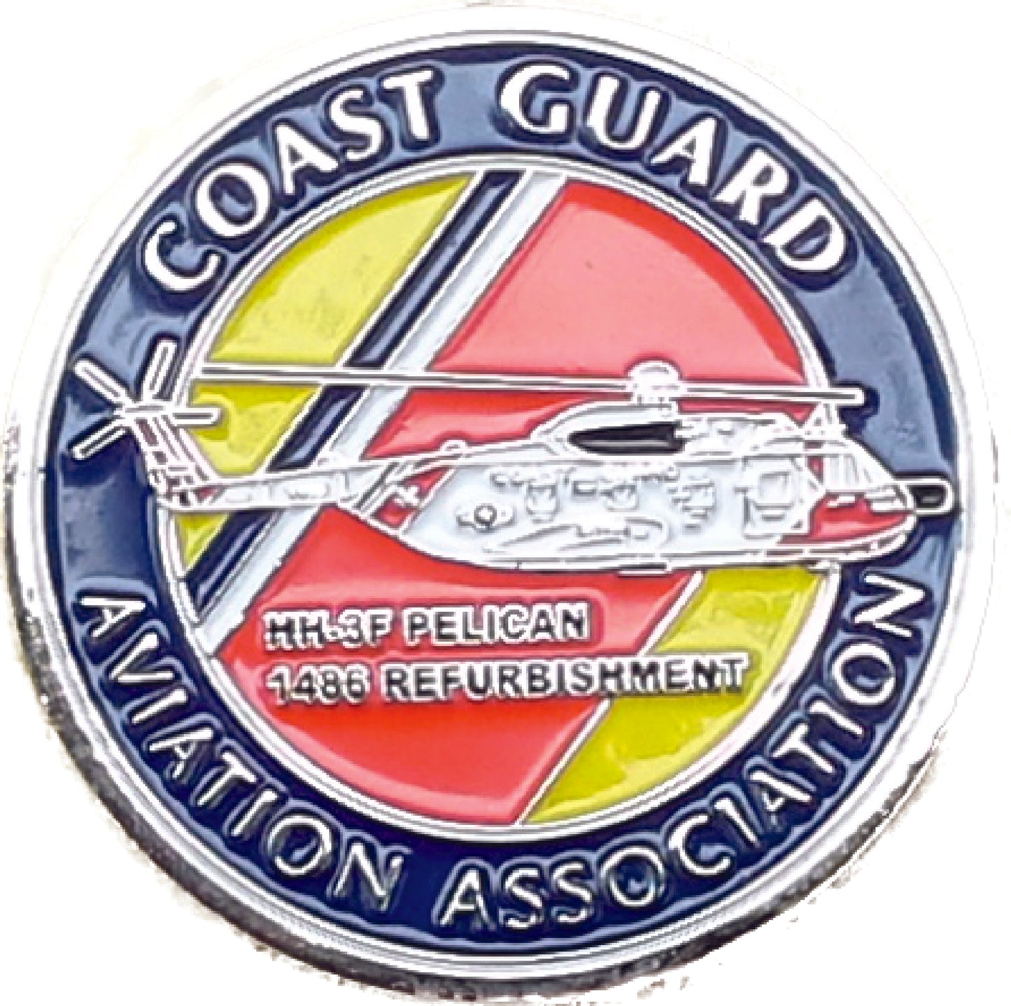 HH-3F Pelican Refurbishment Challenge Coin