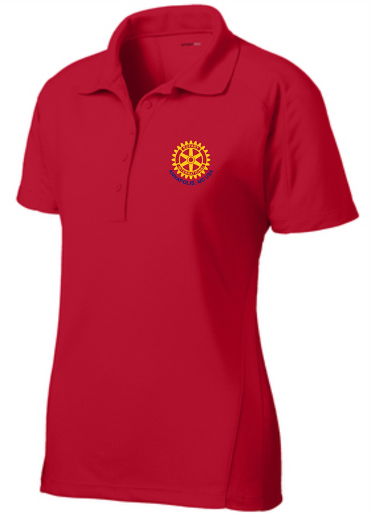 Ladies RCA Red Polo - new member