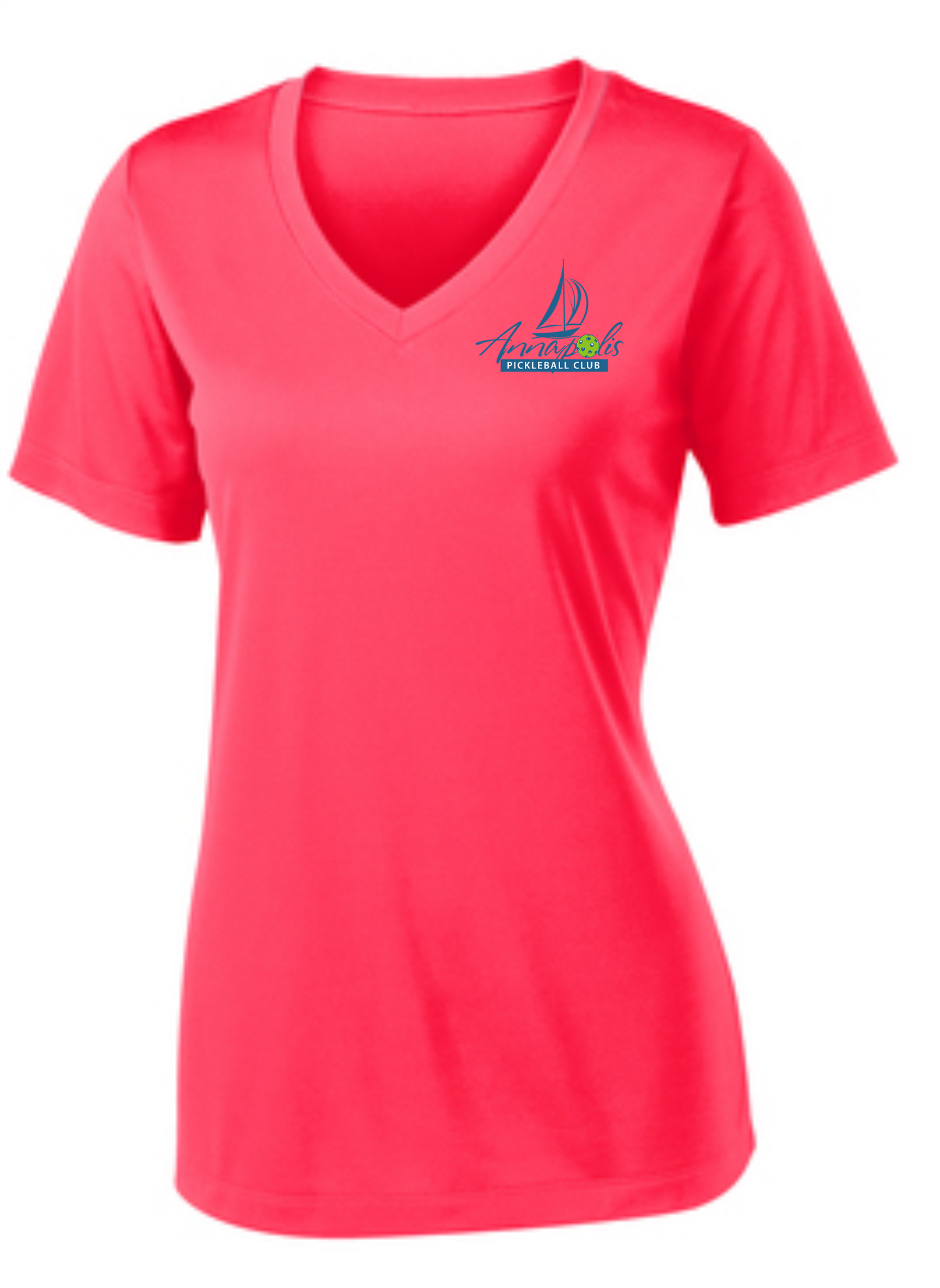 Ladies Short Sleeve Wicking Tshirt W/ APB logo