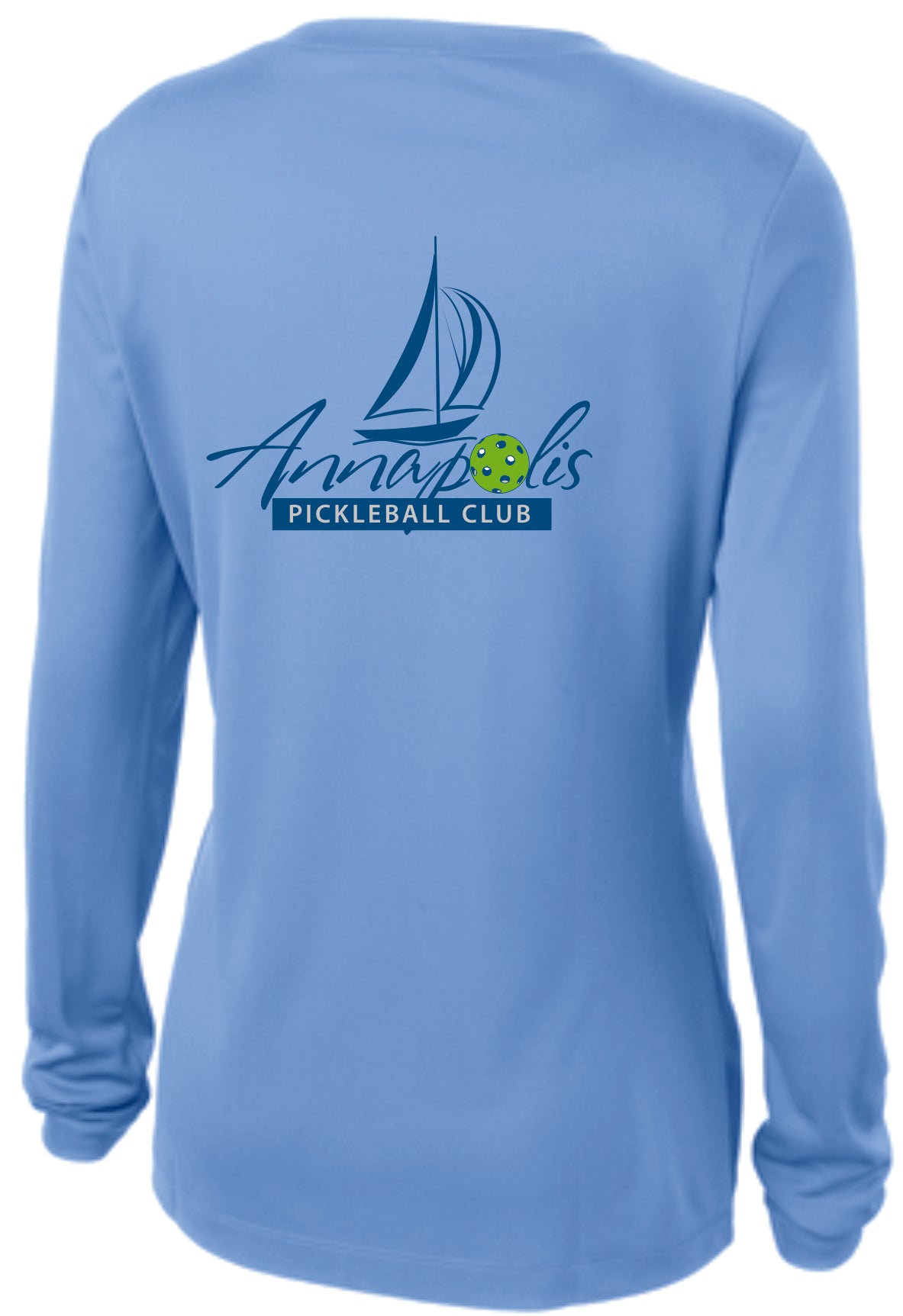 Ladies Long Sleeve Wicking Tshirt W/ APB logo