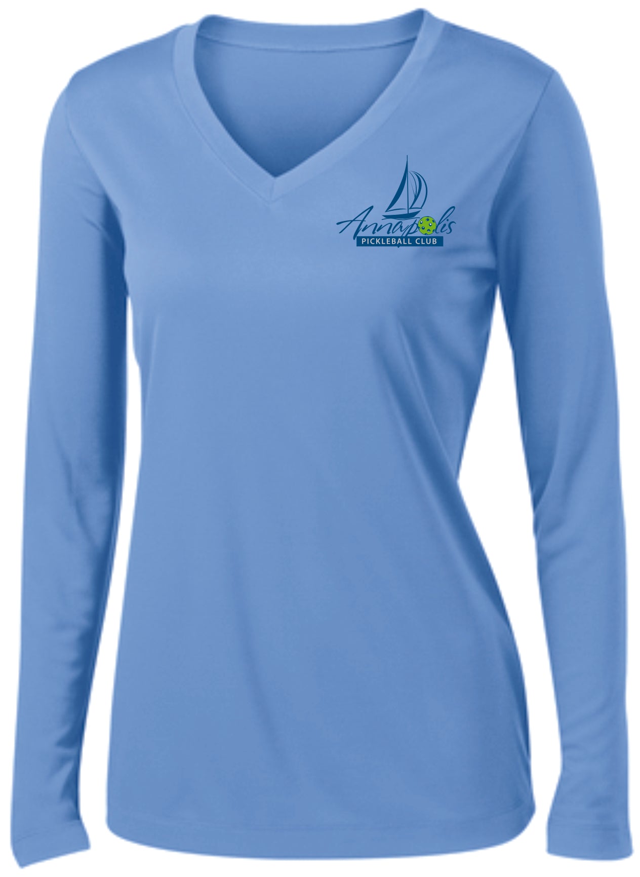 Ladies Long Sleeve Wicking Tshirt W/ APB logo