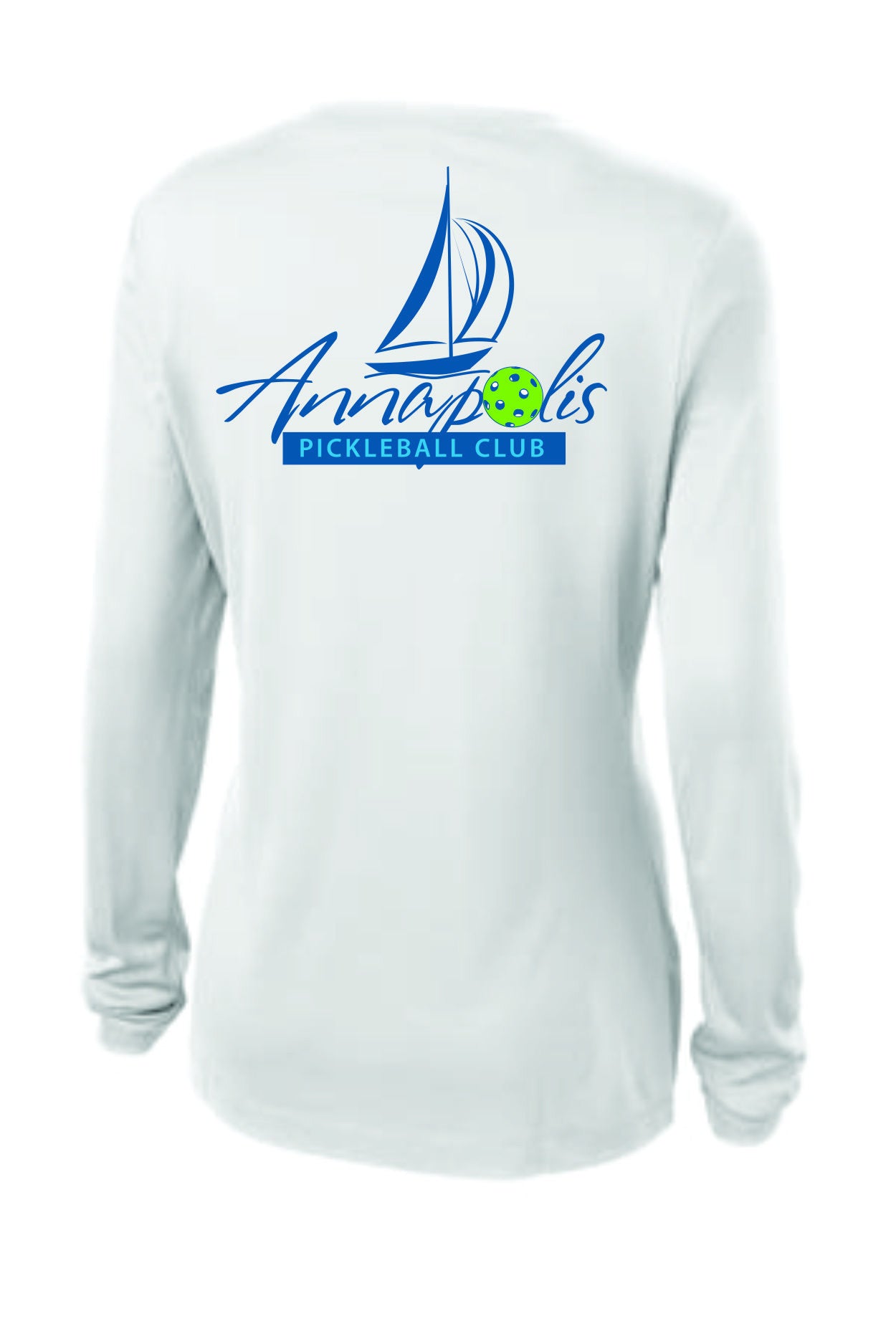 Ladies Long Sleeve Wicking Tshirt W/ APB logo
