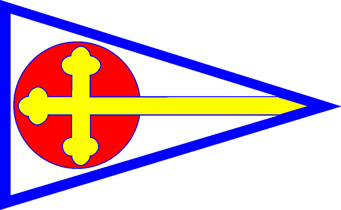 St. Mary's Sailing Burgee Decal