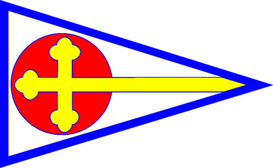 St. Mary's Sailing Burgee Decal