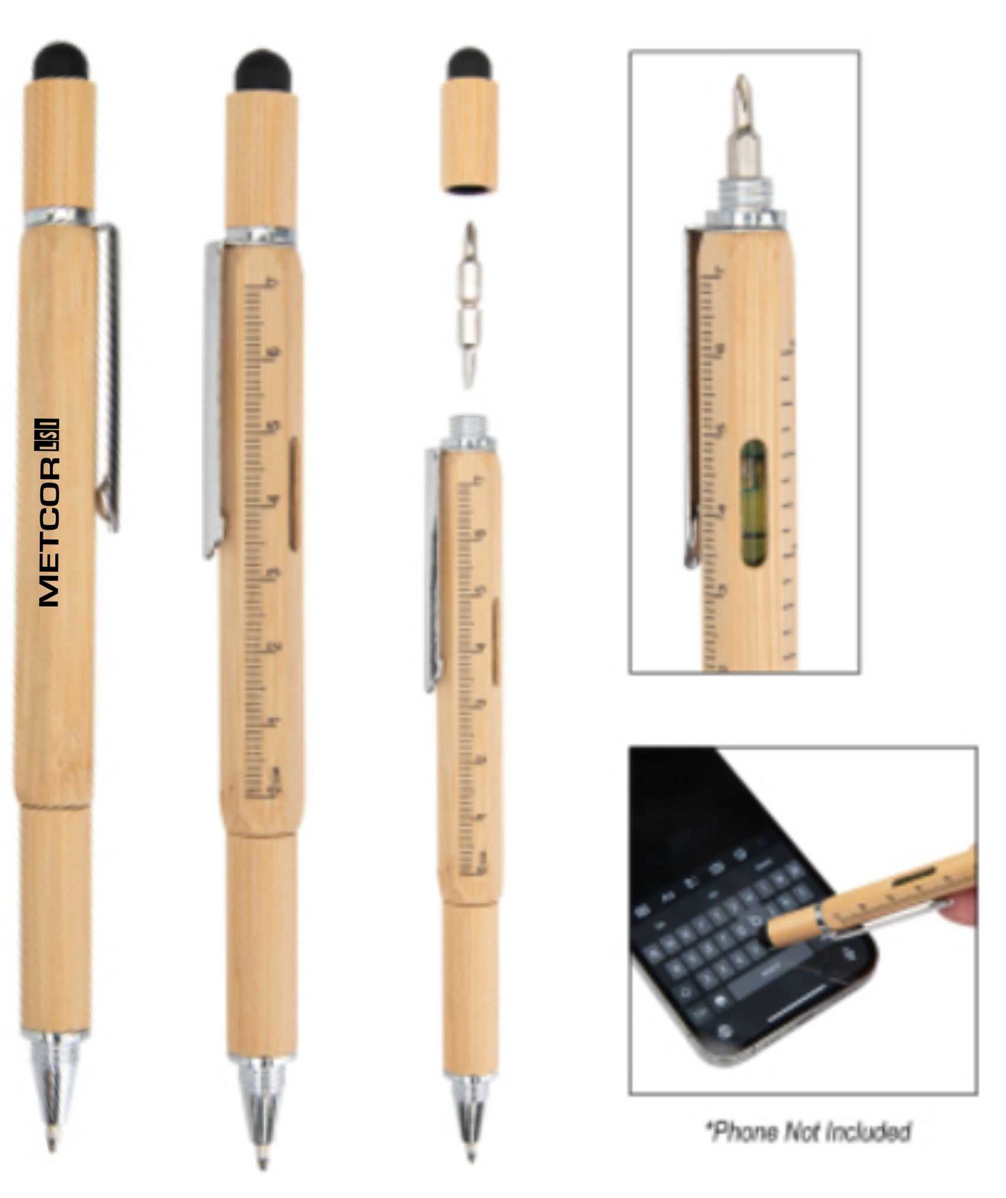 Multitool Stylus/Pen/Screwdriver/Ruler/Level