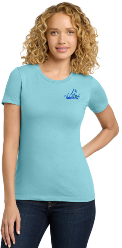 Ladies cotton Tshirt - APB logo
