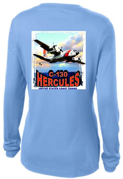 Ladies C-130 Long Sleeve Tech Shirt