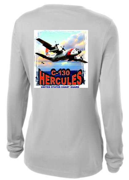 Ladies C-130 Long Sleeve Tech Shirt