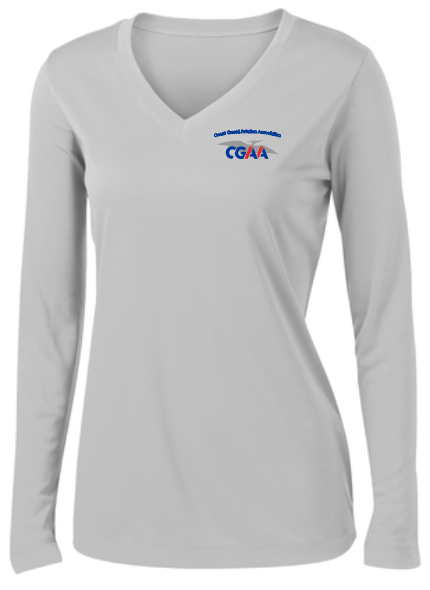 Ladies C-130 Long Sleeve Tech Shirt