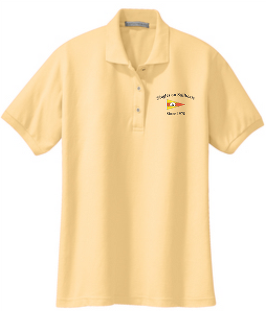 Ladies Silk Weight Wicking Polo Shirt