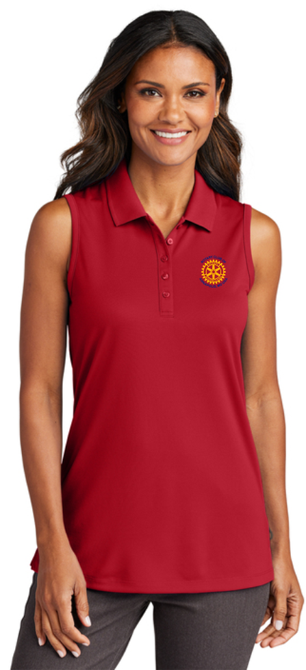 Ladies Sleeveless Polo