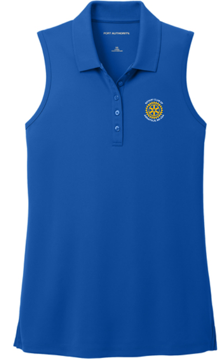 Ladies Sleeveless Polo