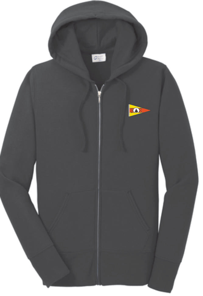 Ladies Zip Hoodie Sweatshirt