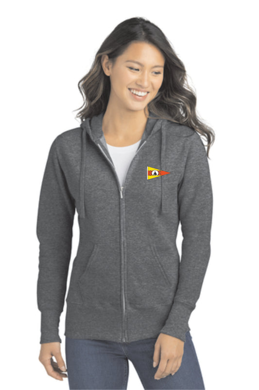 Ladies Zip Hoodie Sweatshirt