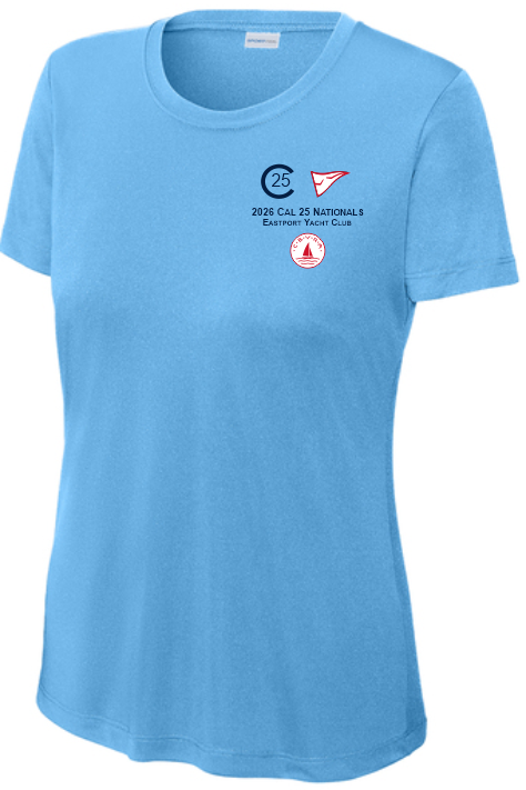 Ladies Short Sleeve wicking tshirt