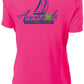 Ladies Short Sleeve Wicking Tshirt W/ APB logo