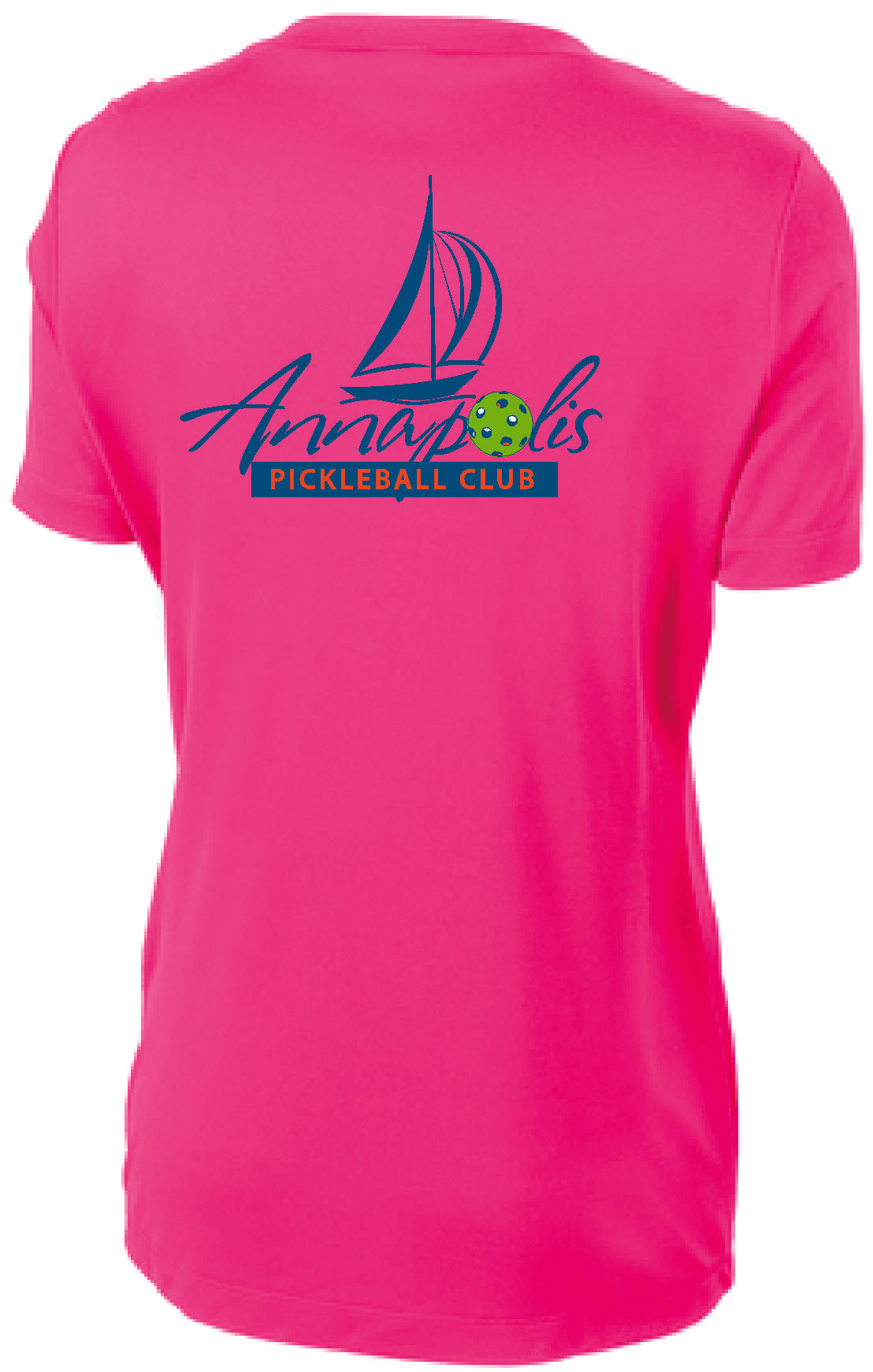 Ladies Short Sleeve Wicking Tshirt W/ APB logo