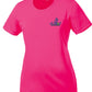 Ladies Short Sleeve Wicking Tshirt W/ APB logo