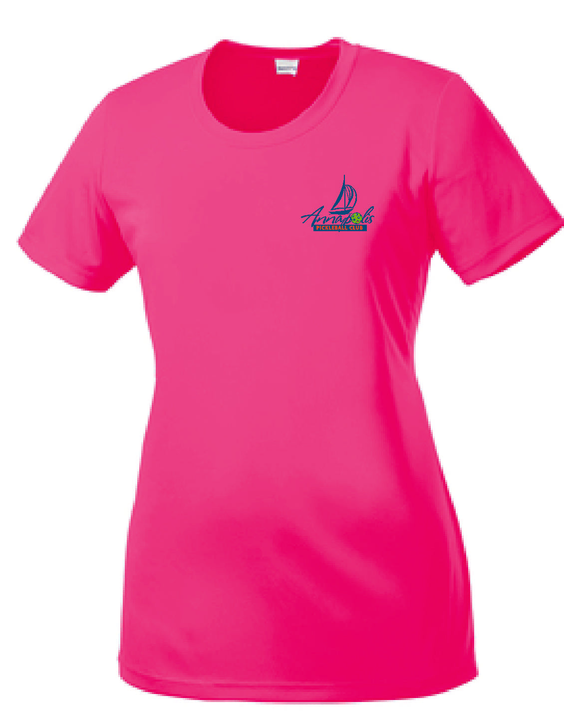 Ladies Short Sleeve Wicking Tshirt W/ APB logo