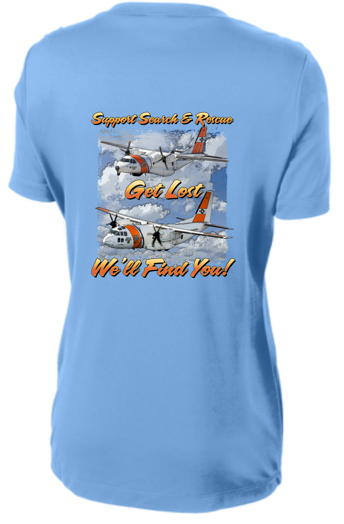 Ladies Search and Rescue Short Sleeve Tech Tshirt
