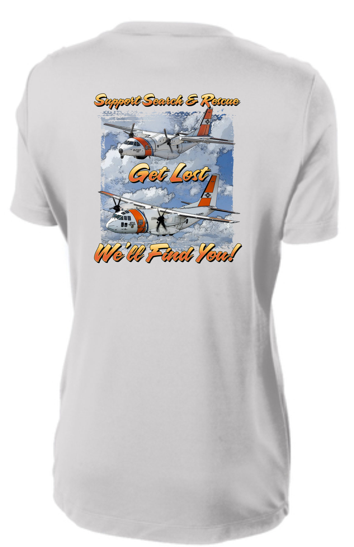 Ladies Search and Rescue Short Sleeve Tech Tshirt