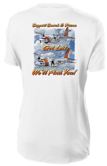 Ladies Search and Rescue Short Sleeve Tech Tshirt