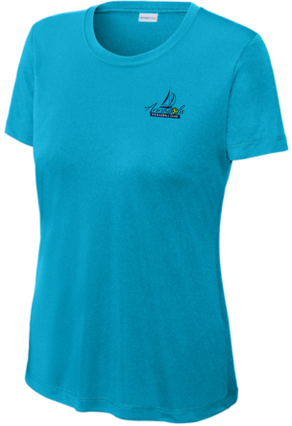Ladies Short Sleeve Wicking Tshirt W/ SKYLINE LOGO