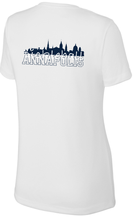 Ladies Short Sleeve Wicking Tshirt W/ SKYLINE LOGO