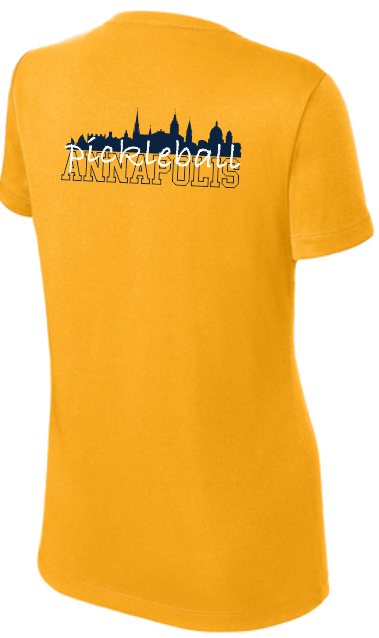 Ladies Short Sleeve Wicking Tshirt W/ SKYLINE LOGO