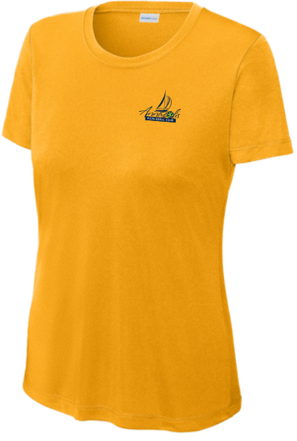 Ladies Short Sleeve Wicking Tshirt W/ SKYLINE LOGO