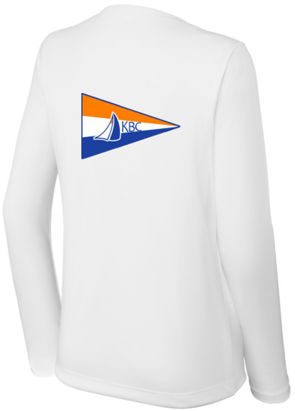Ladies LS Wicking Tshirt - Keelboat Club