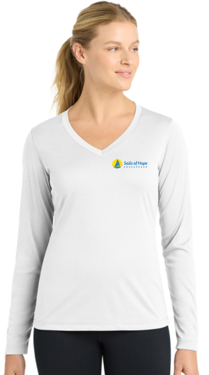 Ladies LS Wicking Tshirt