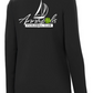 Ladies' 1/4 Zip Wicking T-shirt W/ APB LOGO