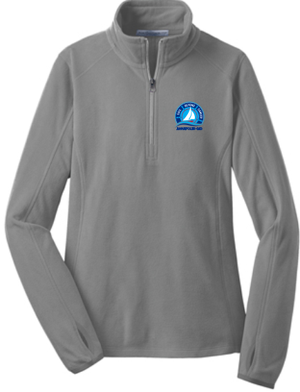 Ladies Microfleece 1/4 Zip pullover