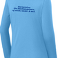 Ladies Long Sleeve Wicking Tshirt