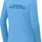 Ladies Long Sleeve Wicking Tshirt - Newport