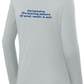 Ladies Long Sleeve Wicking Tshirt