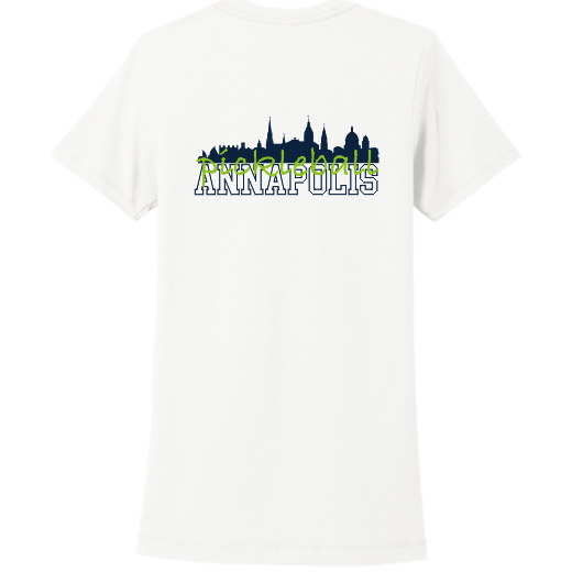 Ladies Short Sleeve Cotton Tshirt w/ SKYLINE LOGO