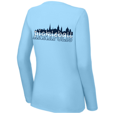 Ladies Long Sleeve UV Wicking T-Shirt W/ SKYLINE LOGO