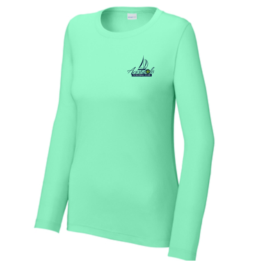 Ladies Long Sleeve UV Wicking T-Shirt W/ SKYLINE LOGO