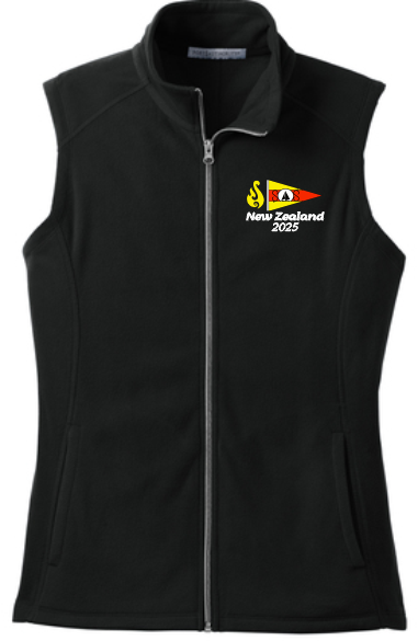 Ladies Microfleece Vest - New Zealand 2025