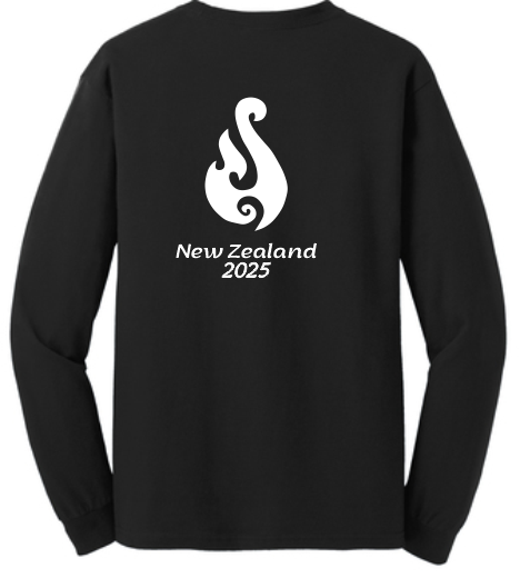 Cotton Long Sleeve T-Shirt - New Zealand 2025