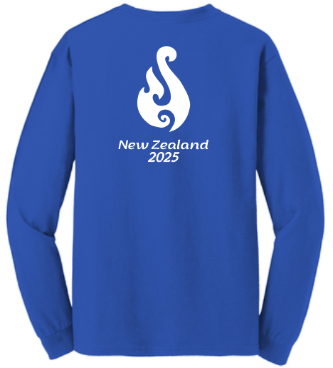 Cotton Long Sleeve T-Shirt - New Zealand 2025