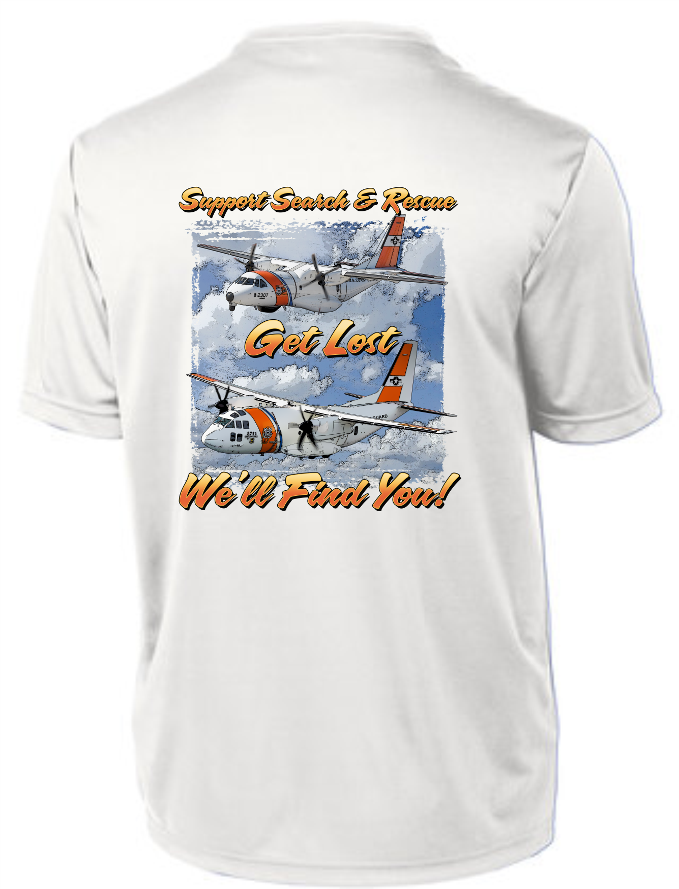 Unisex Search and Rescue Short Sleeve Tech Shirt