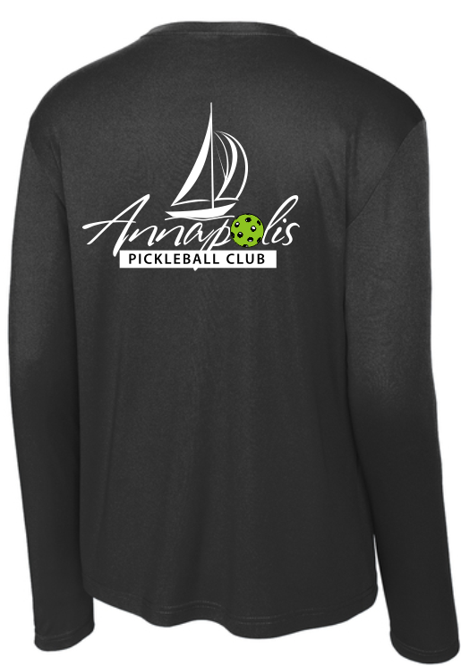 Unisex Long Sleeve Wicking Tshirt W/ APB logo