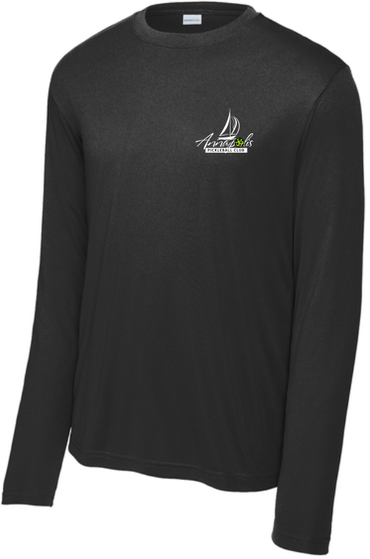 Unisex Long Sleeve Wicking Tshirt W/ APB logo