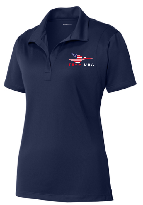 Team USA Ladies Sport-Wick Polo